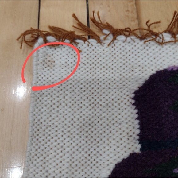 Vtg Set Handmade Peruvian Textile Placemats Wall Hangings Folk Art Girls Birds - Picture 11 of 13